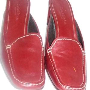 Cole Haan Red Mules 9AA